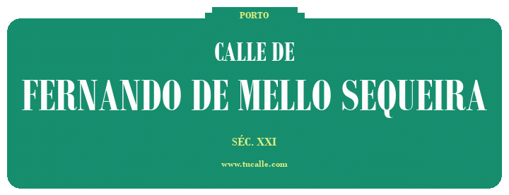 cartel_de_calle-de-Fernando De Mello Sequeira_en_oporto
